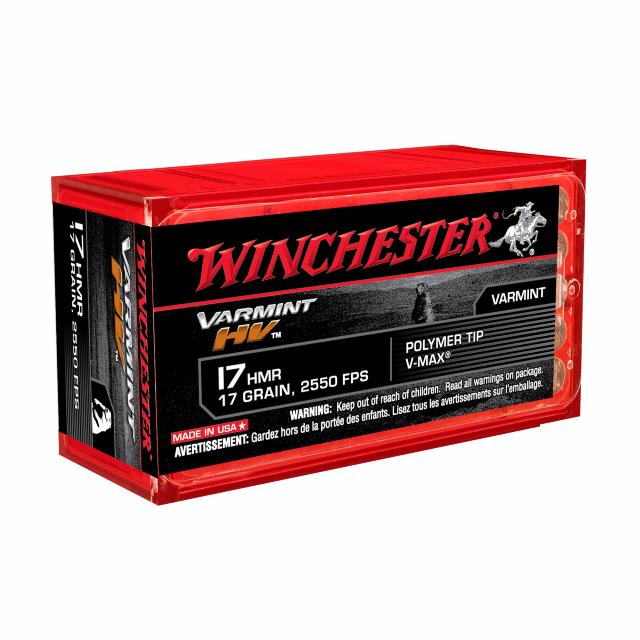 Winch. .17 HMR V-MAX 17 gr.(50/1000)