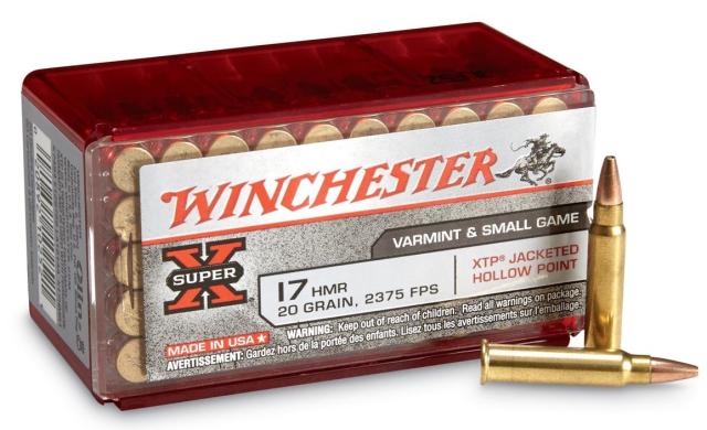 Winch. .17 HMR JHP 20gr.(50/1000)