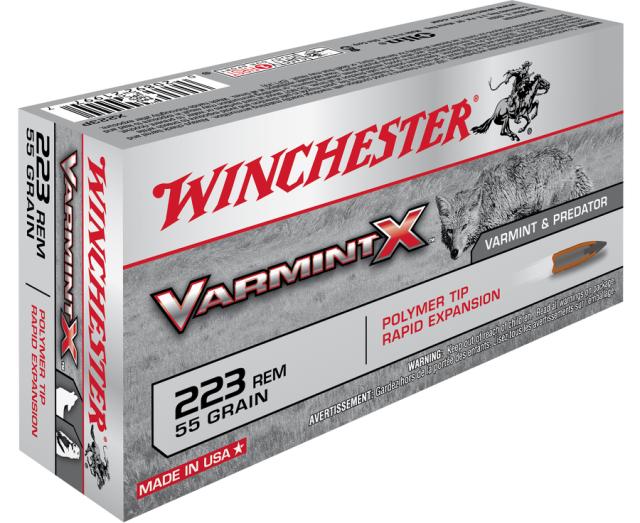Winch. .223 Rem VARMINT X, 55gr.